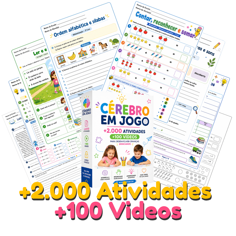Mais de 2.000 atividades